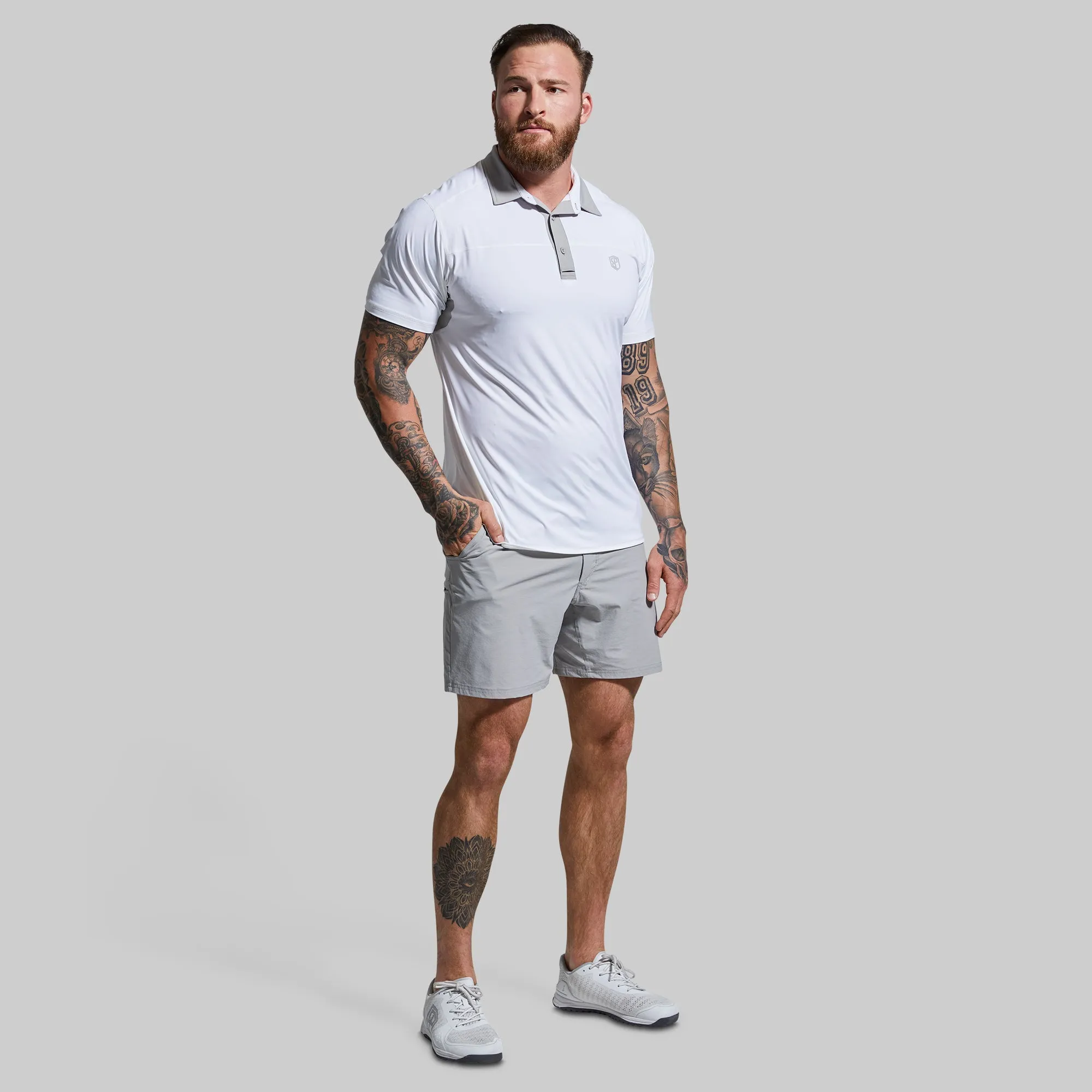 Traverse Short 7" (Paloma Grey)