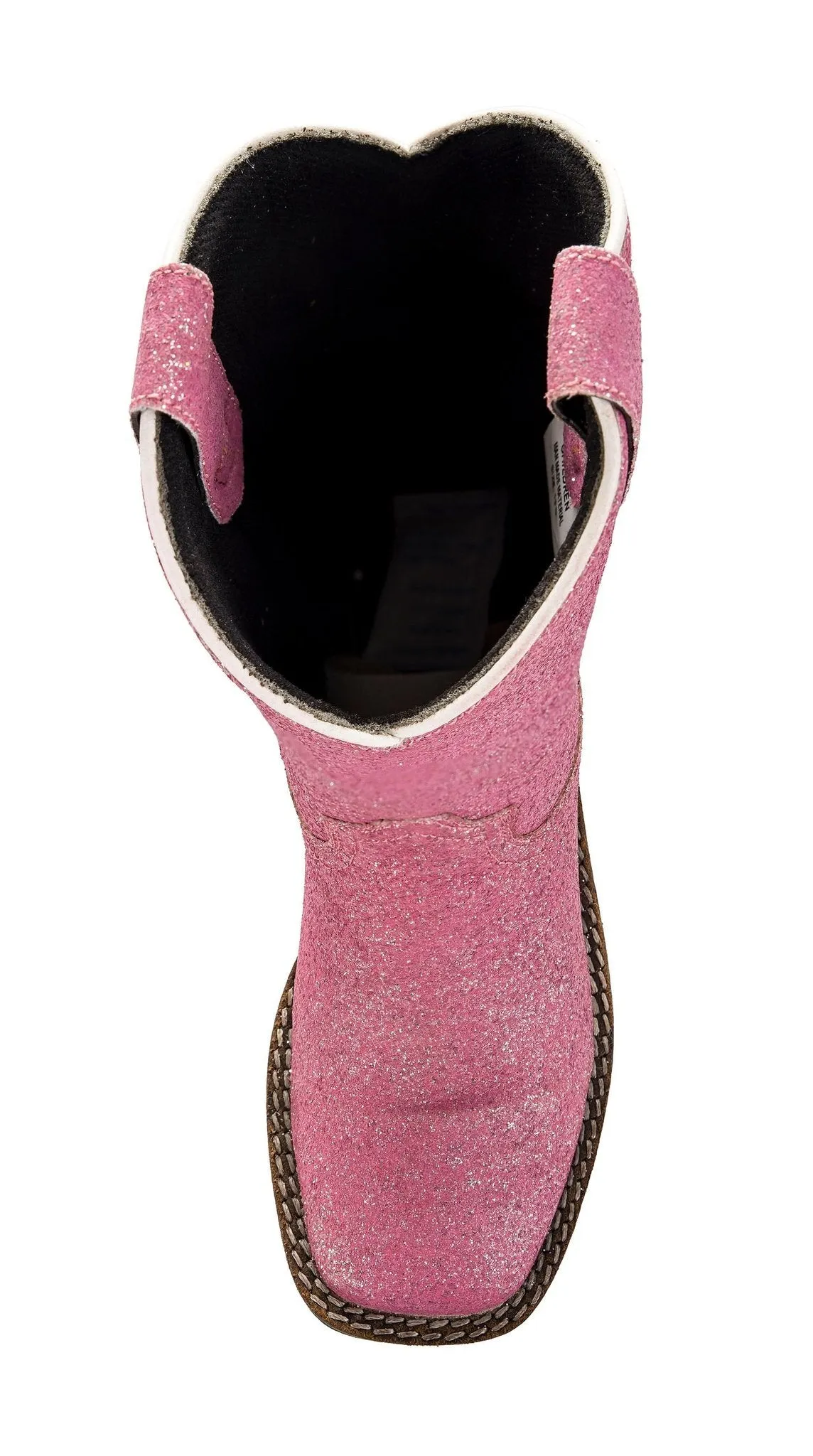 TuffRider Youth Pink Glitter Western Boot