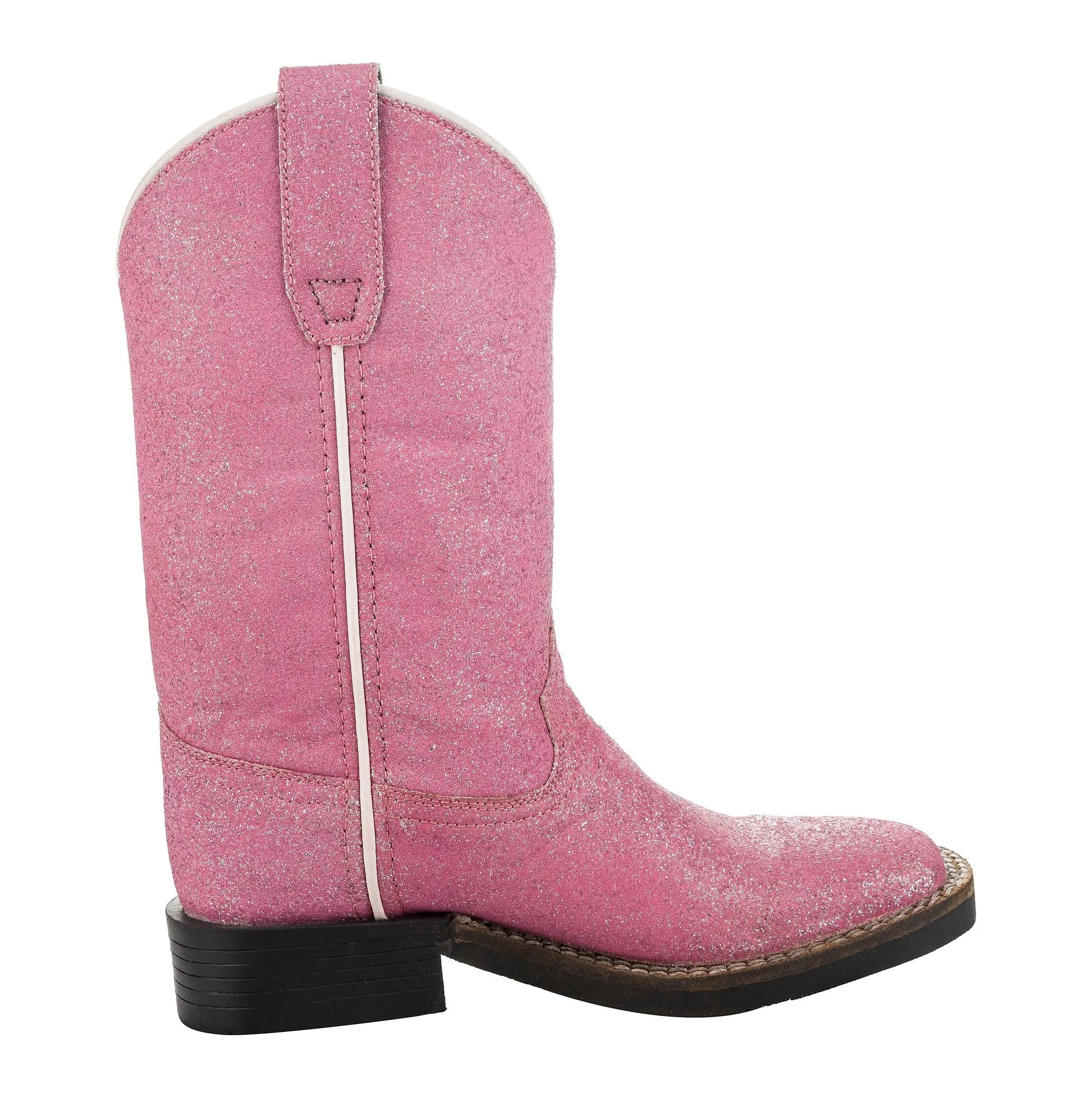 TuffRider Youth Pink Glitter Western Boot