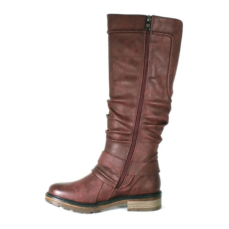 Women's Fiona-3 Tall Boot Burgundy