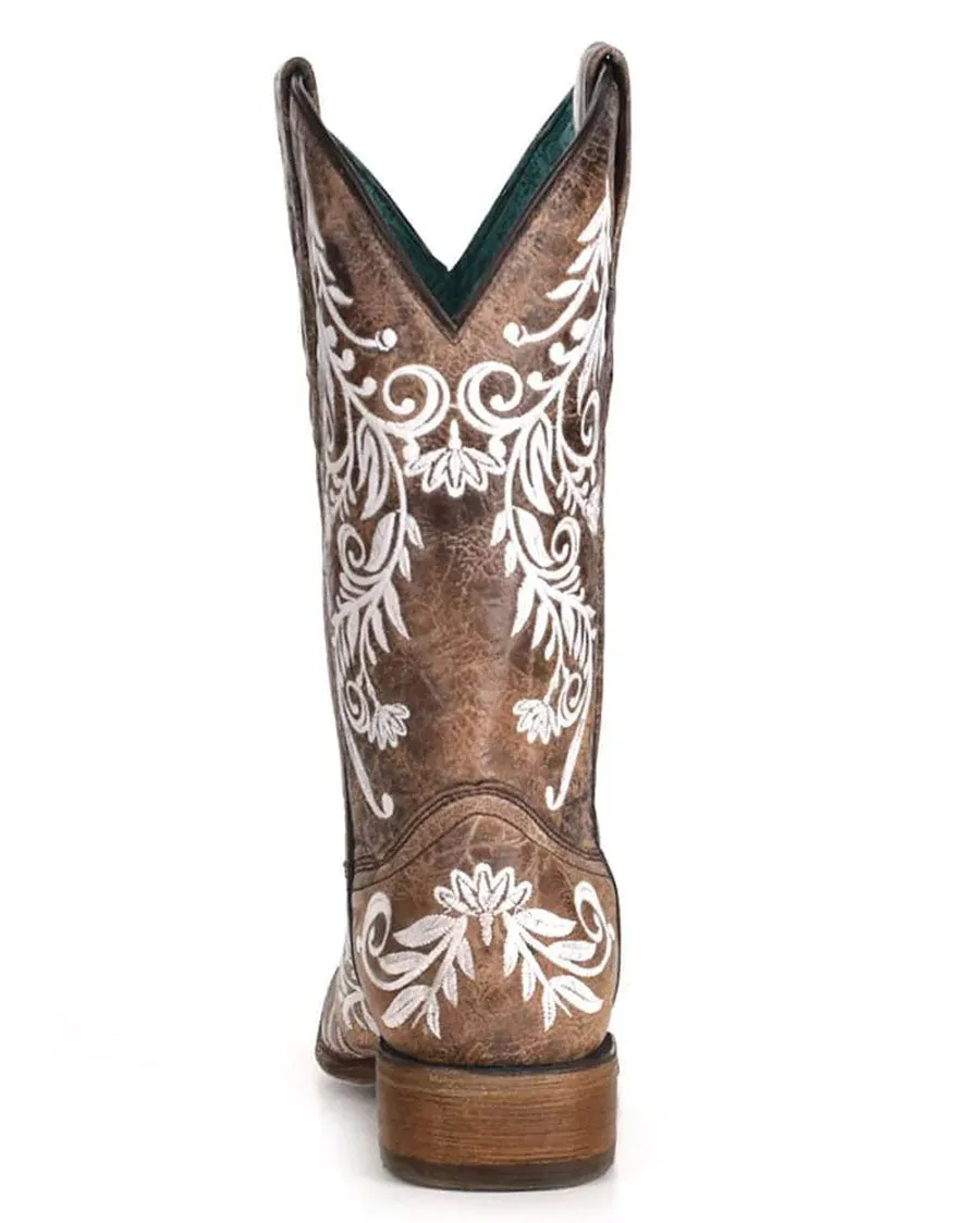 Women's Glow Embroidery Western Boots