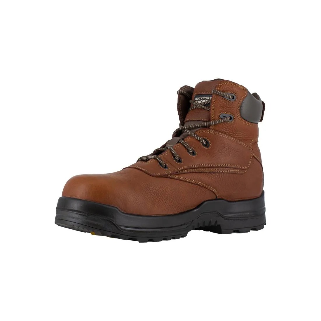 Women's More Energy 6 Inch Composite-Toe Waterproof Work Boot Brown