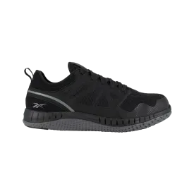 Women's Zprint Steel-Toe Athletic Work Shoe Black/Dark Gray